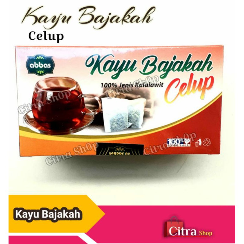 

TEH CELUP BAJAKAH JENIS KALALAWIT MURNI 100%. Isi 20 kantong. Kayu Bajakah Berserikat.