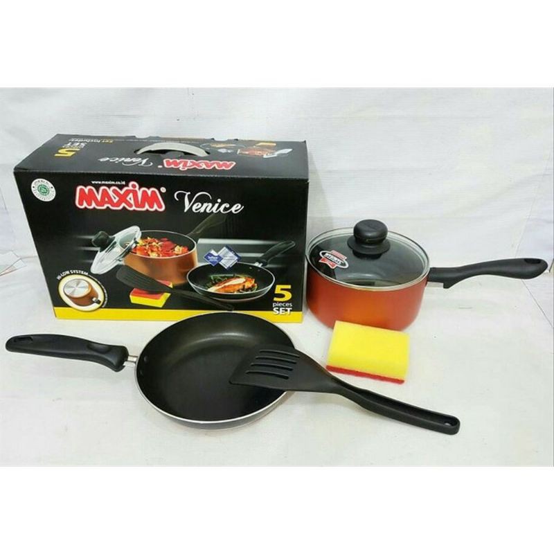 MAXIM VENICE 5 SET / Maxim Venice Alat Masak