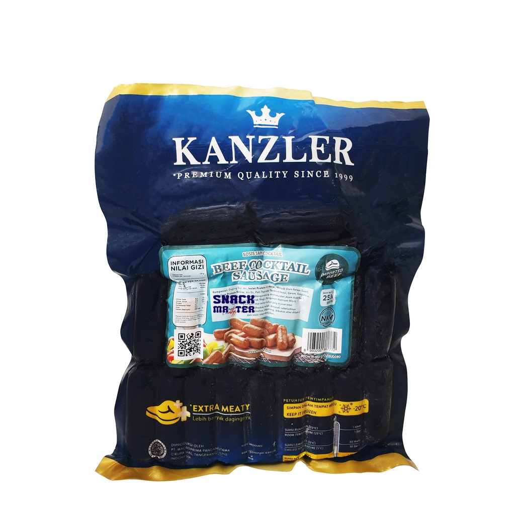 

Kanzler Sosis Beef Cocktails - Netto 250 gr