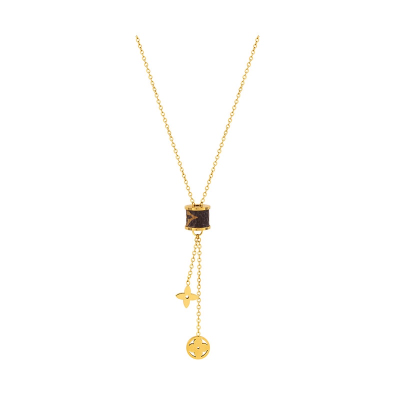 Kalung tabung juntai titanium anti karat