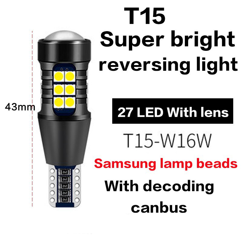 1pcs 144 lamp decoding LED no hyper flash 1156 T20 1157 T15 turn signals W16W Canbus No Eror Untuk S