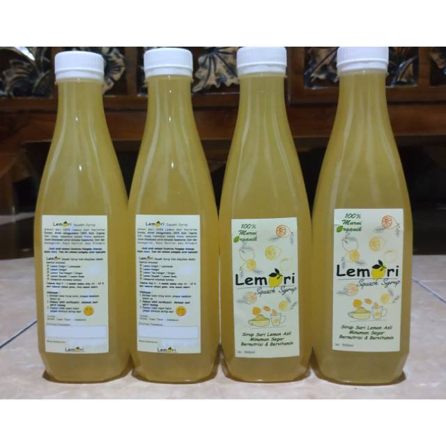 

Lemonri Sirup Lemon Murni 100%