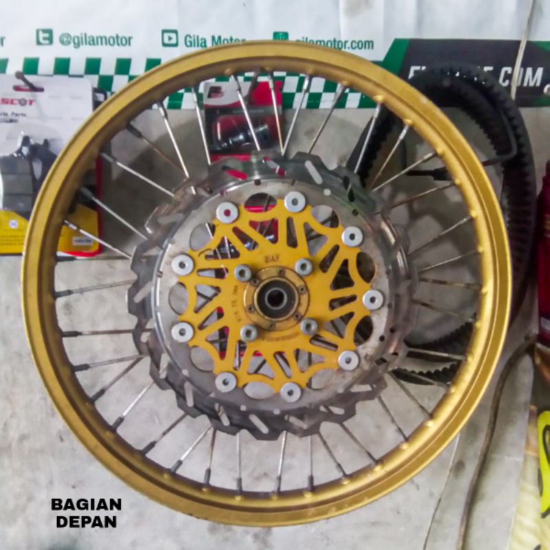 REALPICT⚠️ ✓VELG MOTOR JARI JARI NINJA RR✓ Bekas tapi Berkualitas