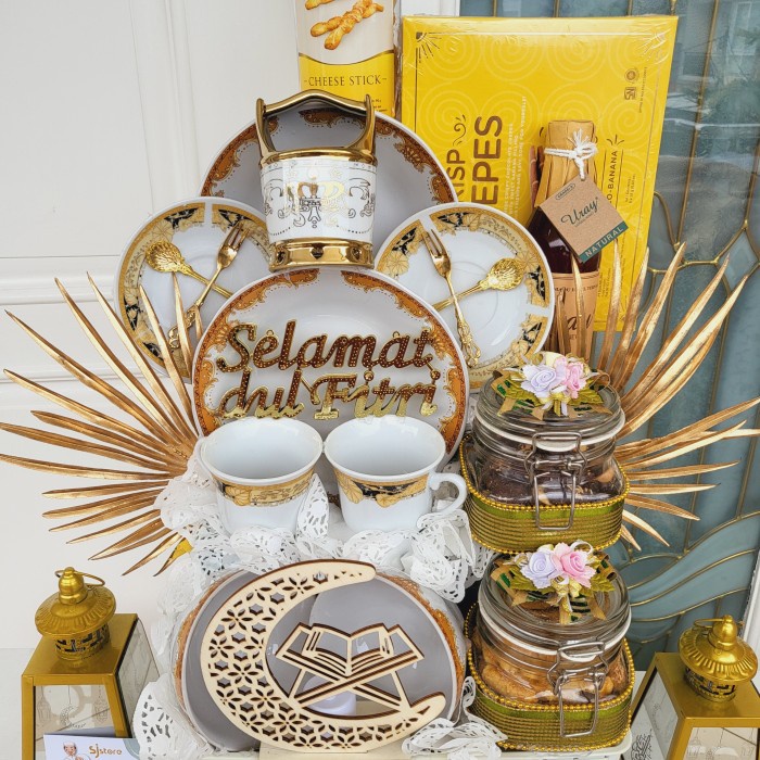 

Paket box hampers lebaran parcel idul fitri ramadhan kue kering 216