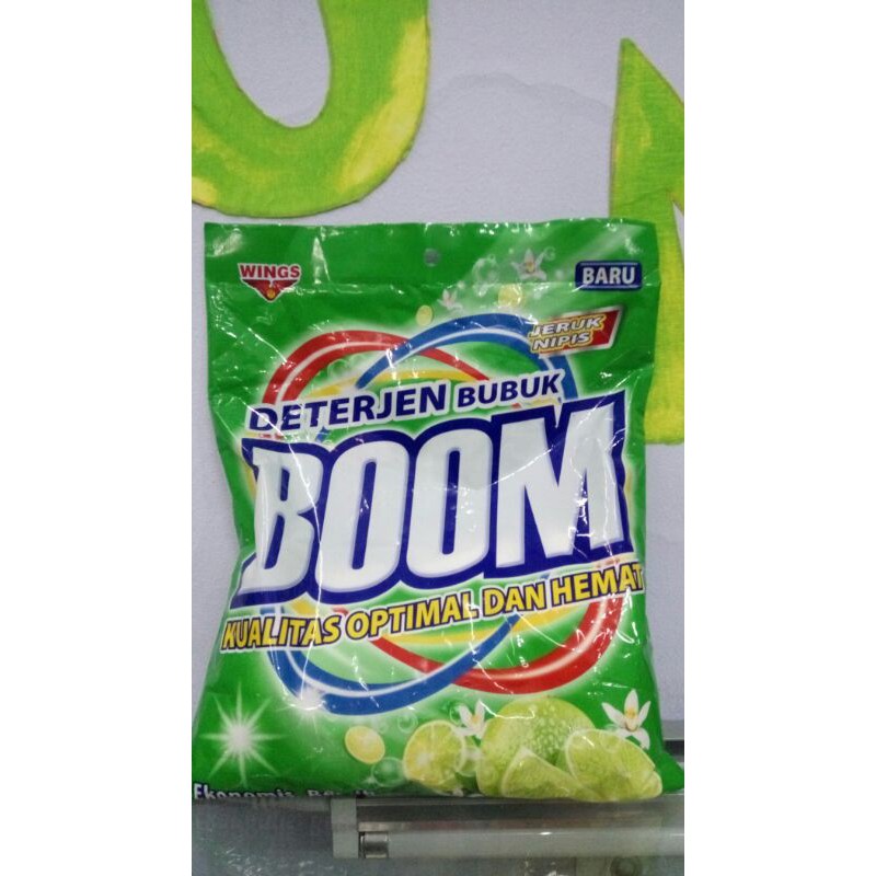 Deterjen bubuk BOOM jeruk nipis