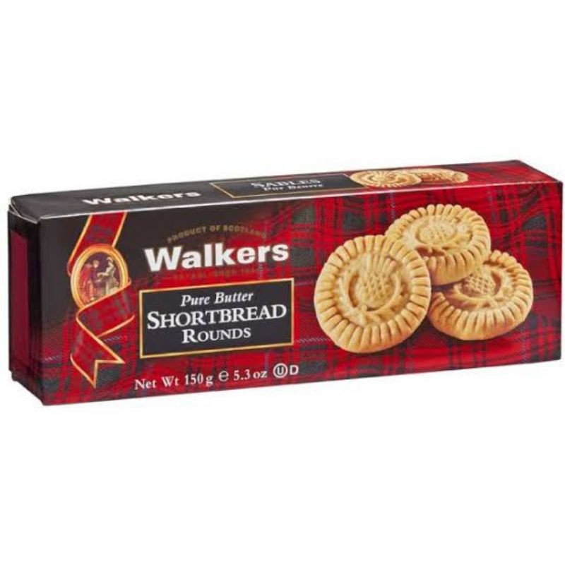 

WALKERS SHORT BREAD ROUND 150GR