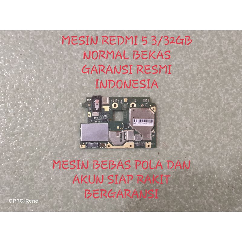 mesin redmi 5 normal 3/32gb mesin redmi 5 normal mesin xiaomi redmi 5