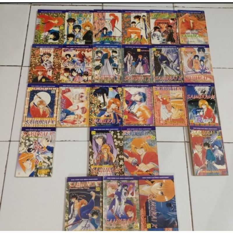 komik samurai x second