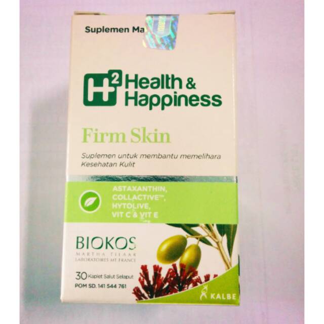 H 2 health and happiness Firm Skin isi 30 kaplet