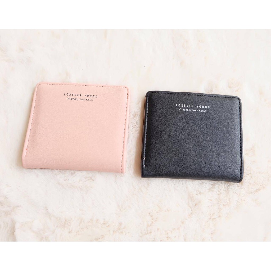  Dompet  mini  wanita  fashion lipat  2 forever young IMPORT 