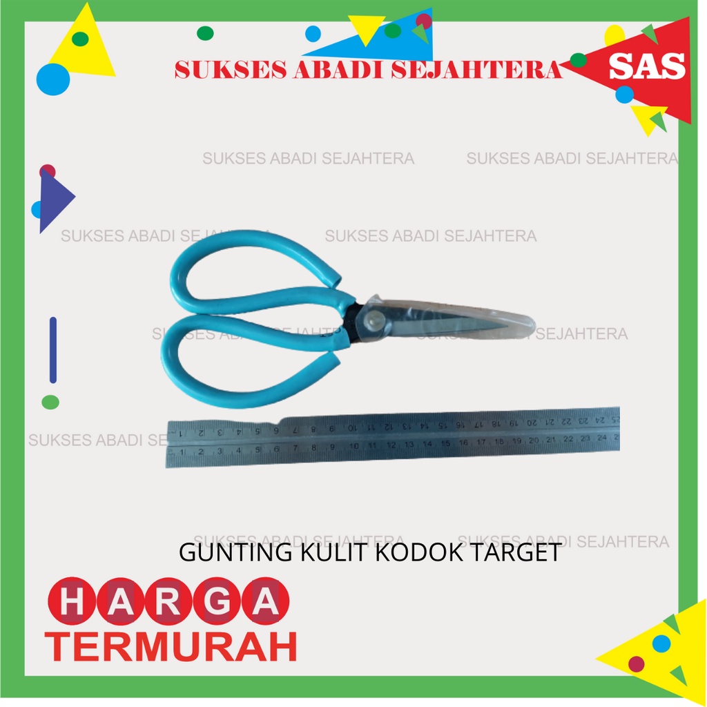 

SAS Gunting kodok Kulit Kain Kertas Gunting Serbaguna Besar Kecil