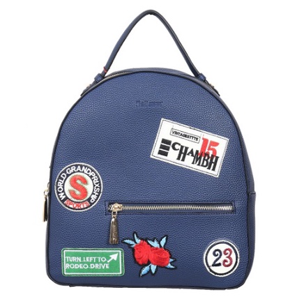 MATAHARI - #18 BELLEZZA TAS BAG RANSEL WANITA 61871-01 BLUE WITH TAG