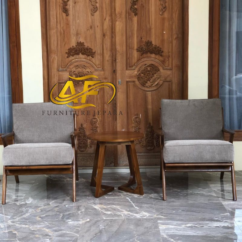 kursi teras retro minimalis moderen,kursi teras busa tebal,kursi jati mewah