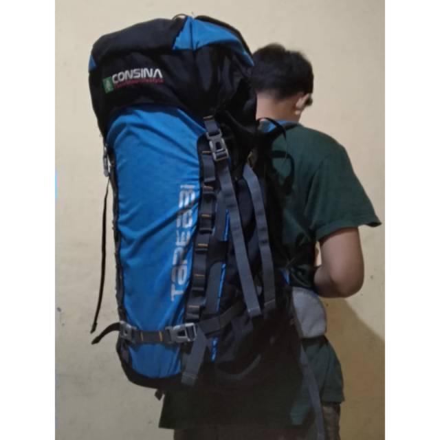 Tas gunung carrier consina Tarebbi 60L kondisi second