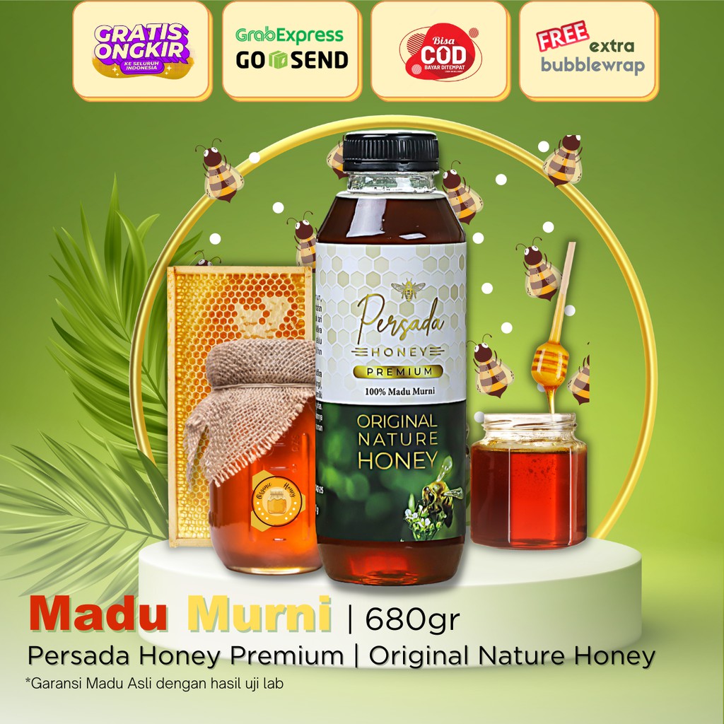 

PERSADA Madu Murni Fresh Alami Tanpa Olahan & Campuran 680gr