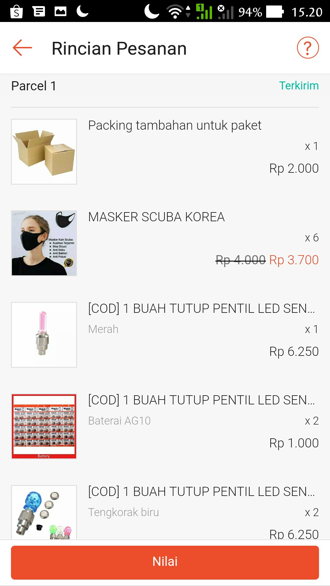 Packing Tambahan Untuk Paket