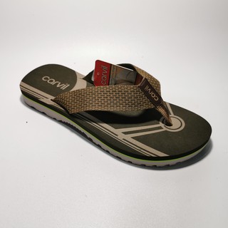 OBRAL SANDAL  JEPIT  CARVIL  CASANOVA OLIVE ORIGINAL SIZE 38 