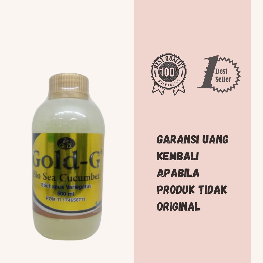 Gold G gamat 500ml Asli Terjamin