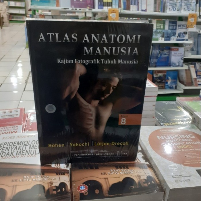 Promo BUKU ATLAS ANATOMI MANUSIA EDISI 8 OLEH ROHEN YOKOCHI Murah