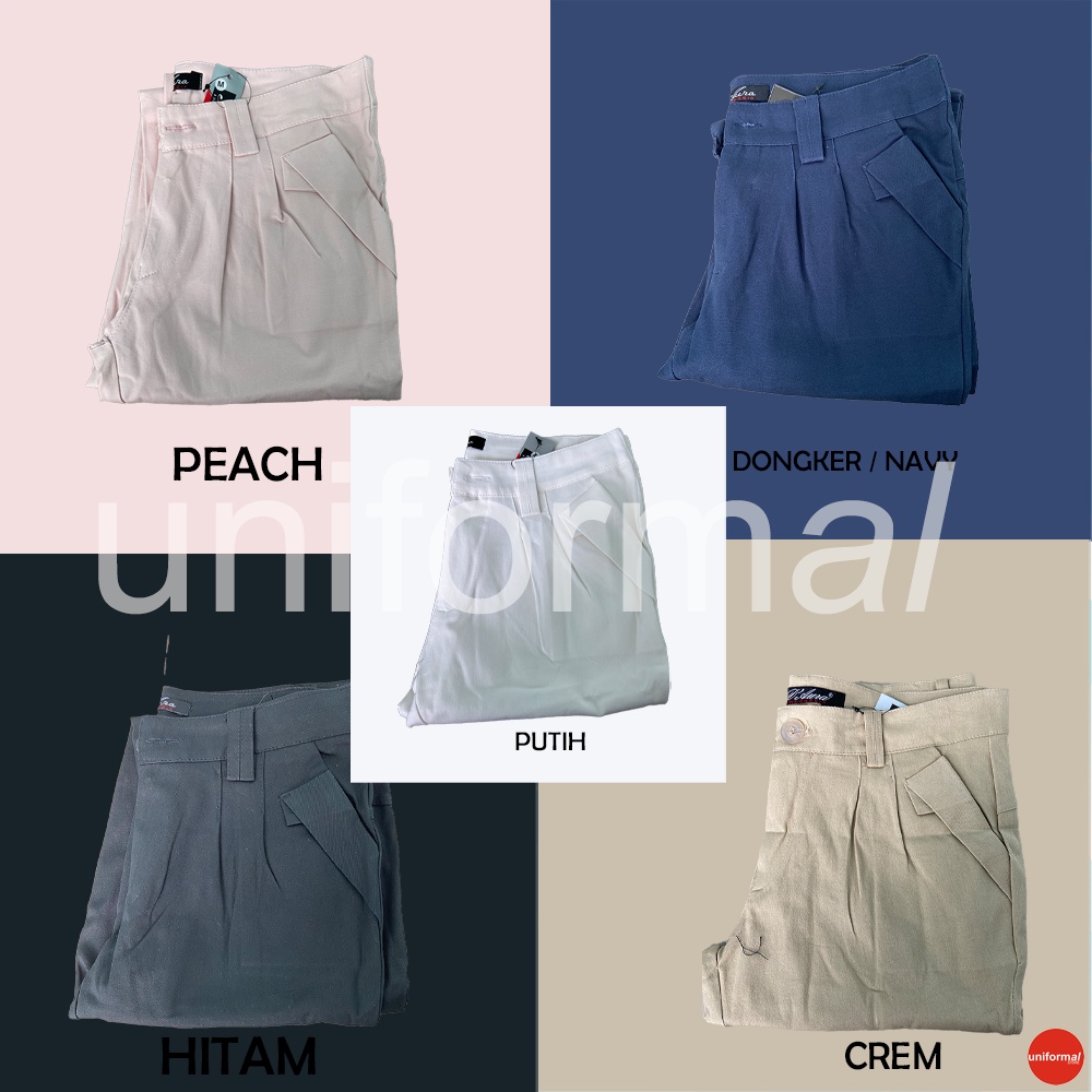 Celana Kerja Wanita Kantor Formal CHINOS HAREEM Mid Waist Panjang Slim Fit Clana harem Kancing Depan Style S - XL CELANA PANJANG KANTORAN MODEL REGULER KANCING JOGER PANTS / KEKINIAN / MURAH / KOREA / PUTIH MERAH MUDA CREM HITAM DONGKER / HAREM PANTS