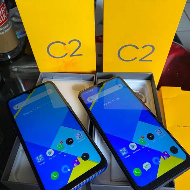 Realme c2 ram 3 rom 32 full set no minus