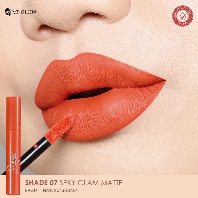 MS glow Glam Matte 07 new lip matte