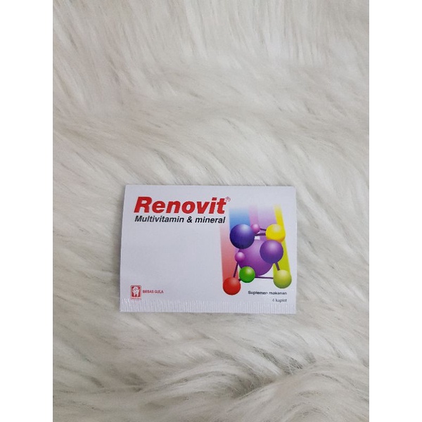 Renovit Multivitamin 1 strip isi 4 tablet