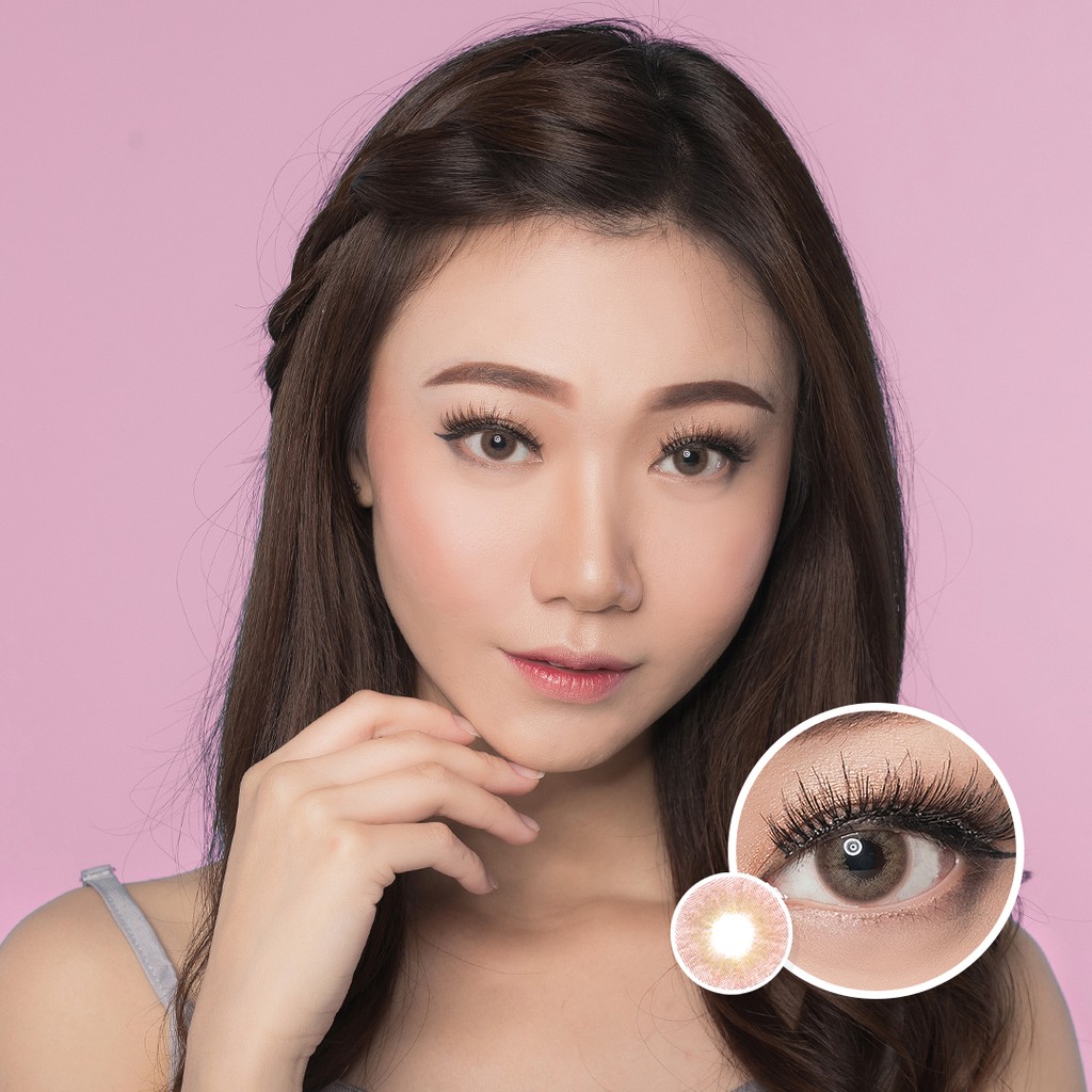 Softlens Mini Lapis Brown by Dreamcolor1