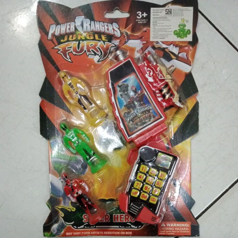 NO 2021 - MAINAN ANAK POWER RANGERS JUNGLE FURY