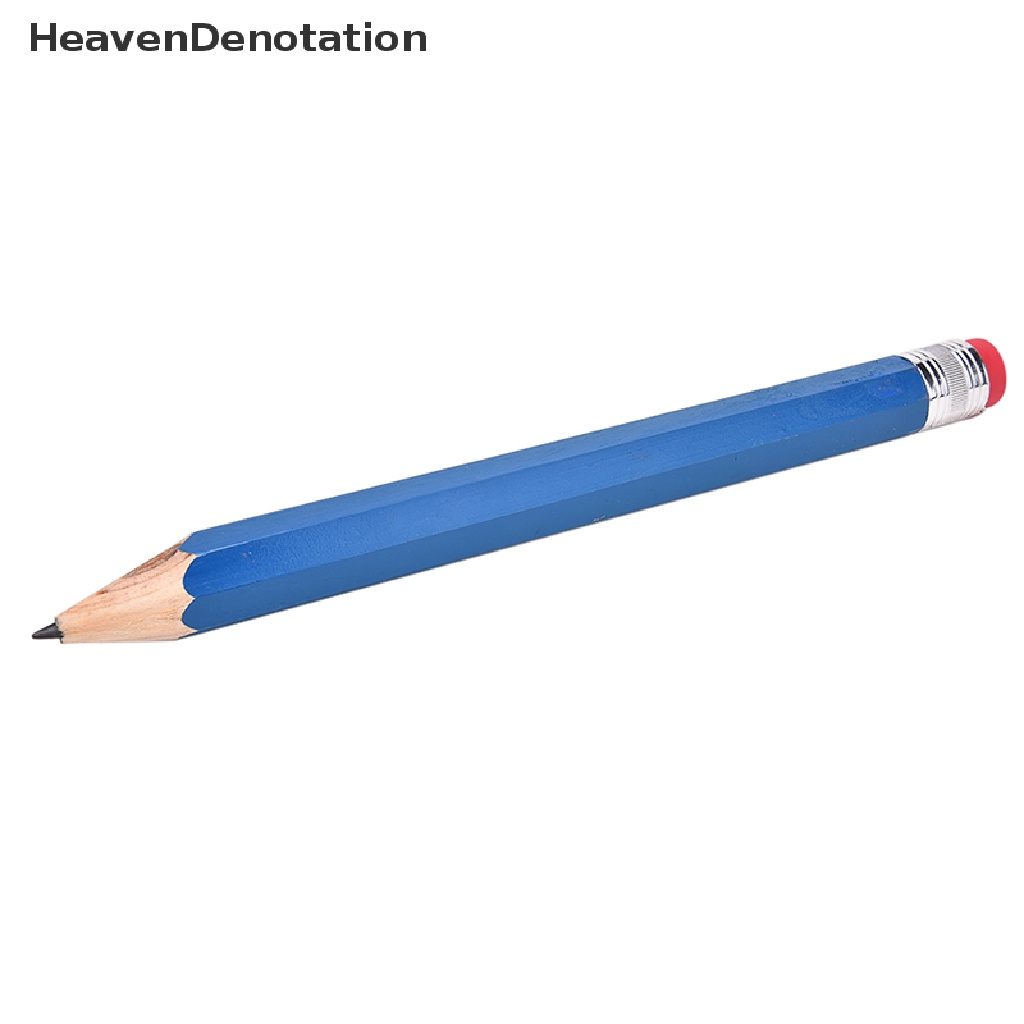 (Heavendenotation) 1pc Pensil Super Besar 35cm Untuk Anak