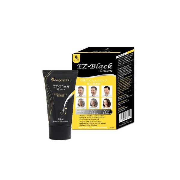 Promo ORIGINAL EZ Black Cream - Krim Penutup Uban Made in Taiwan Dijamin murah