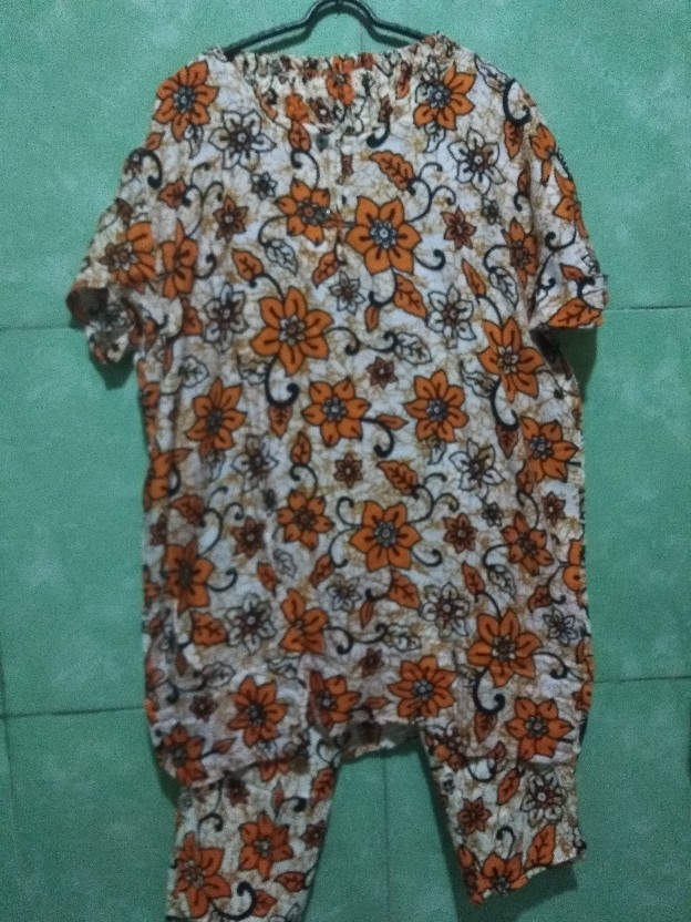 Setelan Batik Celana Panjang Baju Tudur Nyaman Baju Hamil Busui Wanita Daster Murah Batik Pekalongan