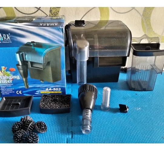 ✈ Amara AA-503 Hang On Filter FIlter Gantung Aquarium Filter Samping Aquarium Amara AA 503 ➻