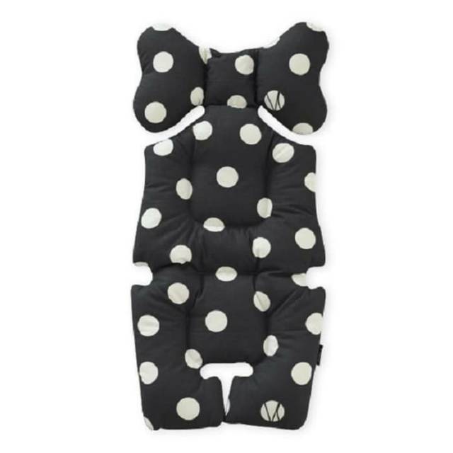 Borny Stroller Liner - Bubbling Black