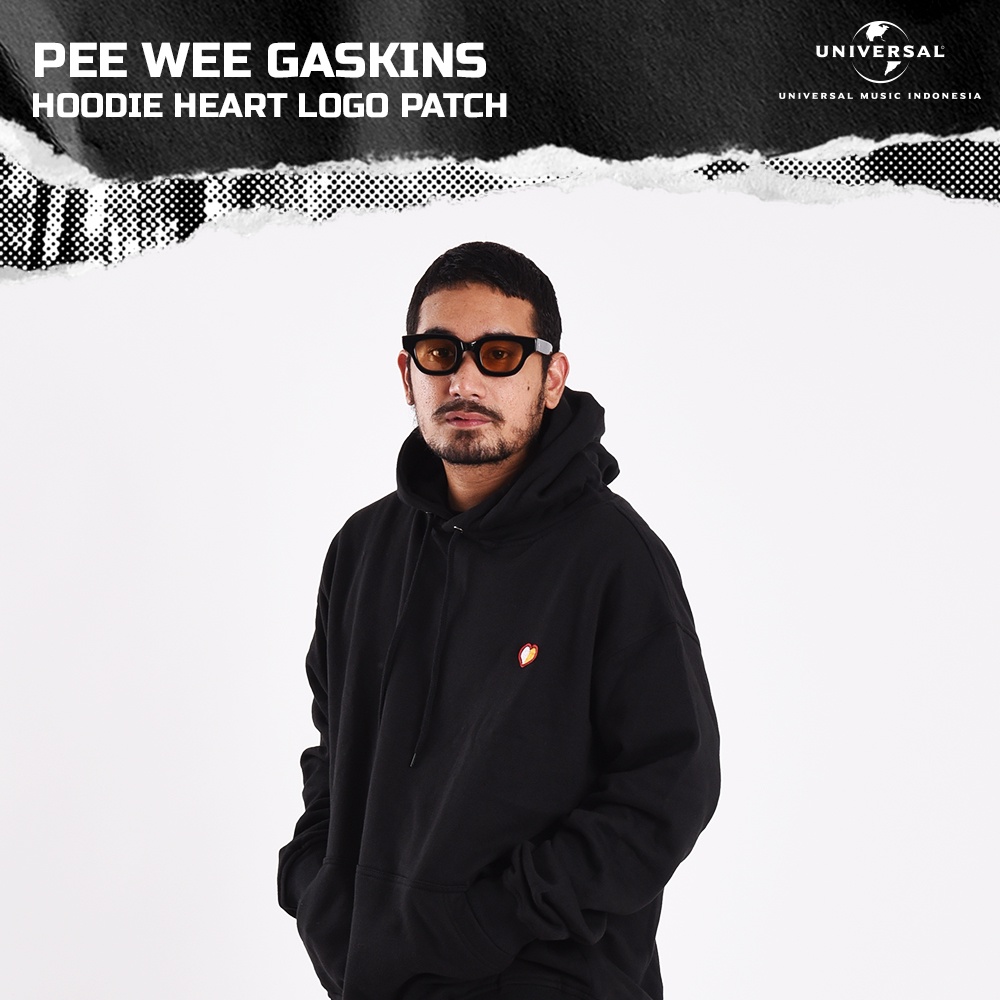 Pee Wee Gaskins - Hoodie Heart Logo Patch