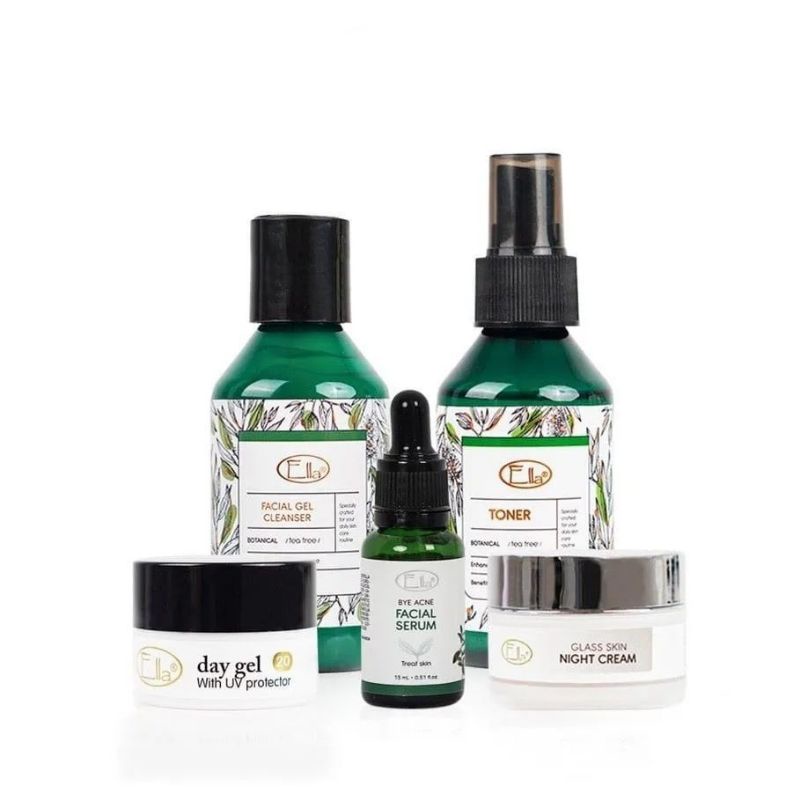 ella skincare untuk kulit berjerawat dan berminyak / paket jerawat ella