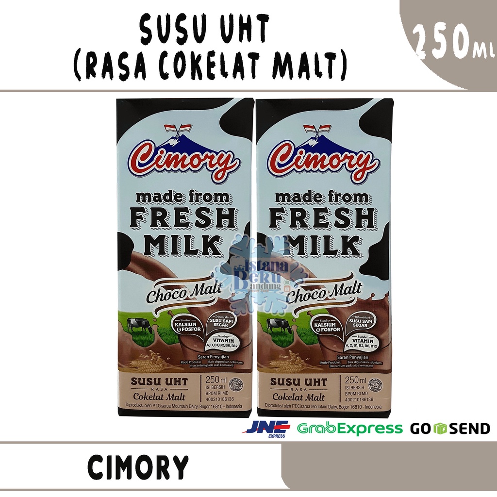 

Cimory Susu UHT Choco Malt 250ml