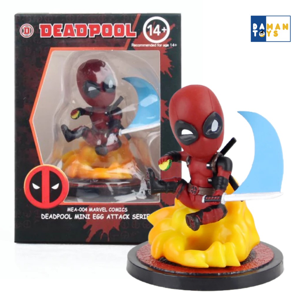 Action Figure Deadpool, Miniatur Pajangan, Pajangan dashboard mobil Superhero