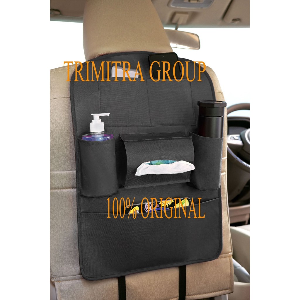 Car Seat Organizer Tas Mobil Multifungsi Kantong Belakang Kursi Jok