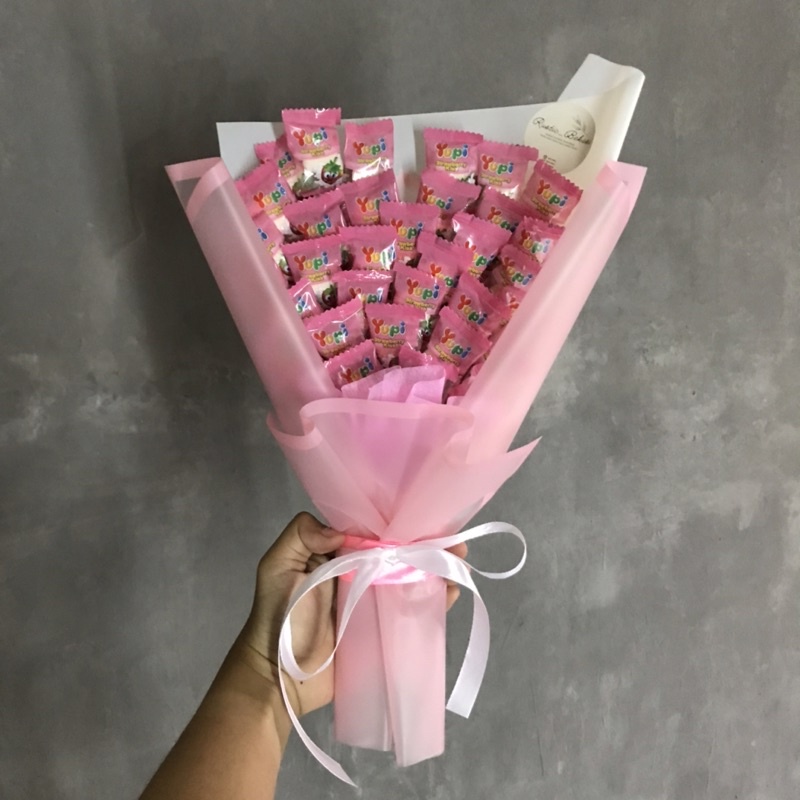 

Bucket Permen Yupi / Buket Permen Yupi