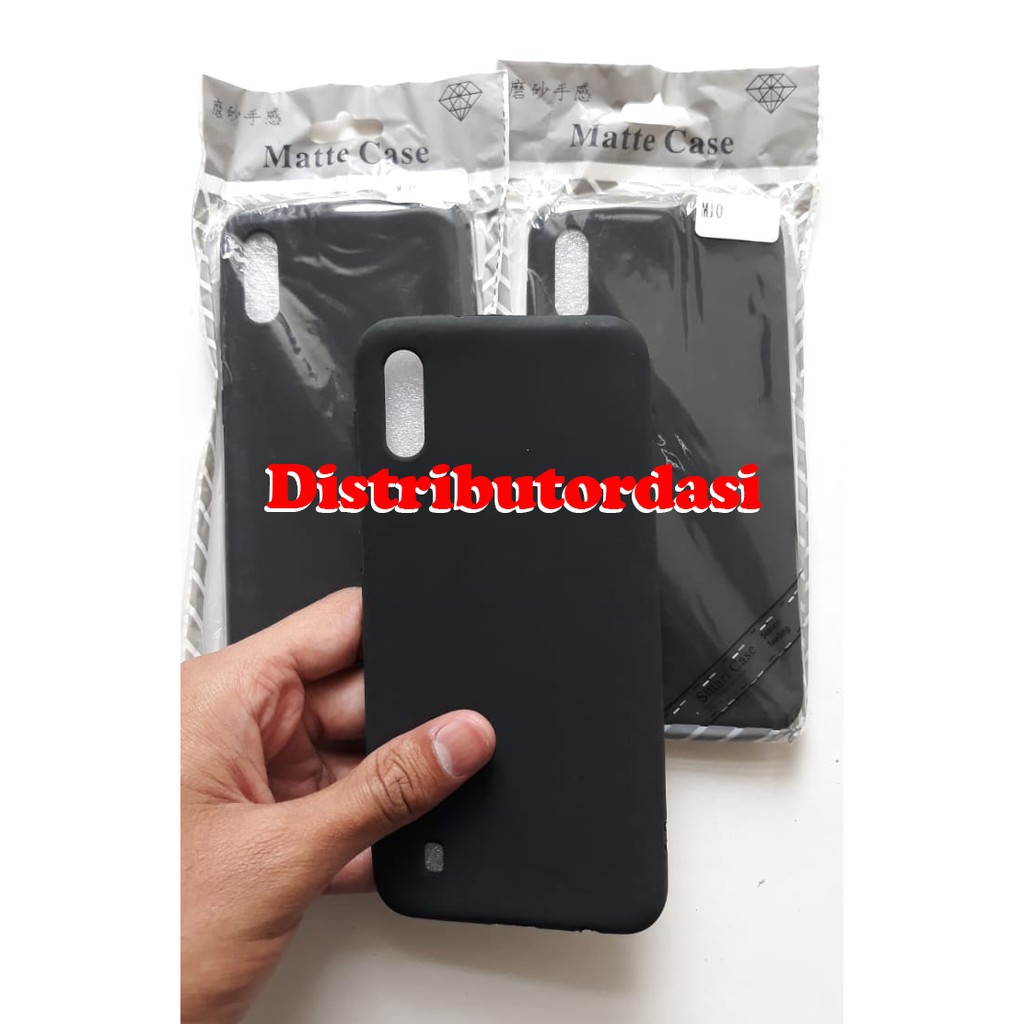 SOFTCASE CASE TPU SILIKON CASING KONDOM blackmatte case Samsung M10 ready stok grosir