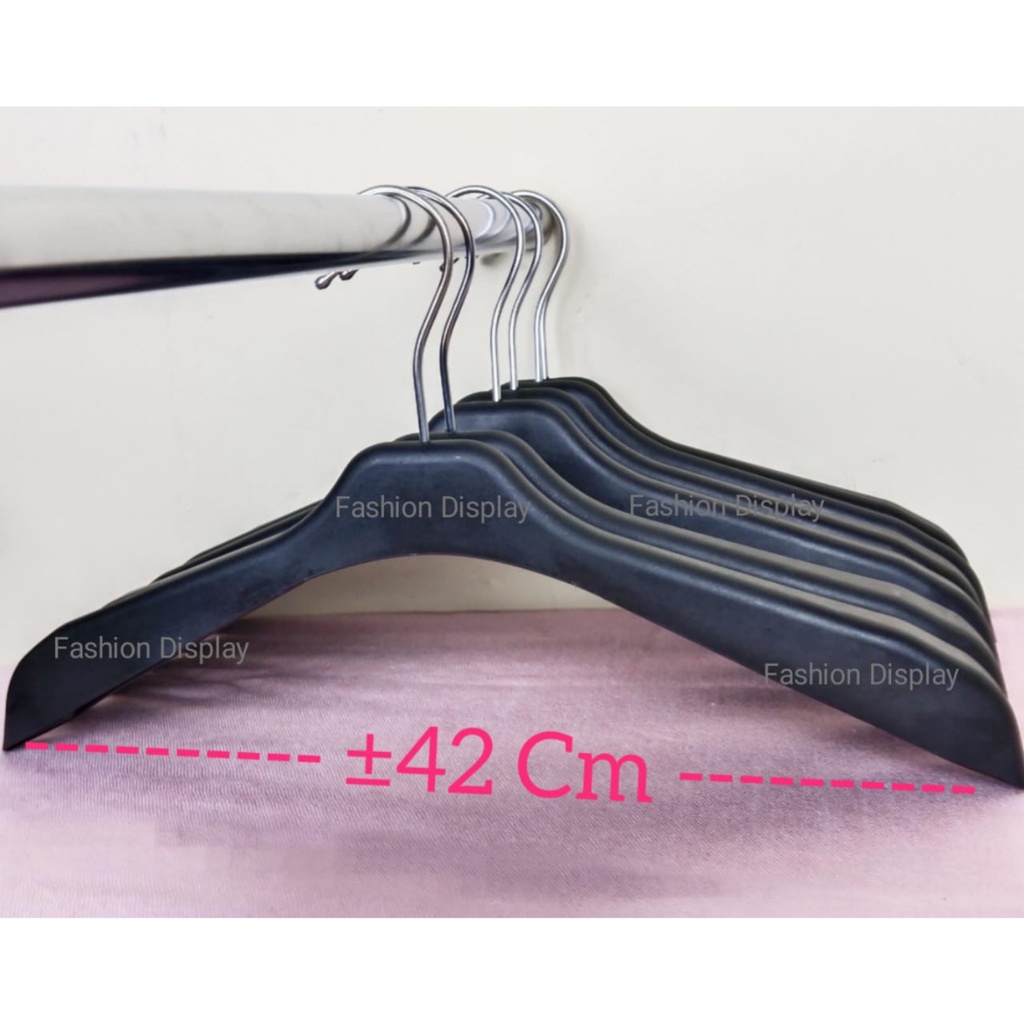 Hanger Distro 181 Dewasa Hanger Plastik Gantungan Baju Hanger Jas Hanger Distro-BH