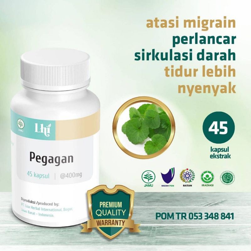 

KAPSUL PEGAGAN LHI / Membantu Meningkatkan Daya Ingat