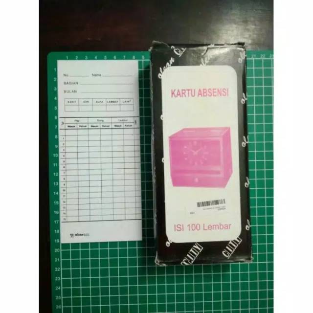 

Kartu Absen Oci