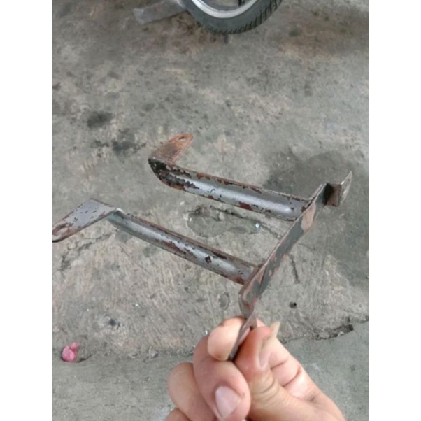 Ori braket bracket plat nomor depan Suzuki RGR 150 sprinter tornado crystal jumbo tornado original D