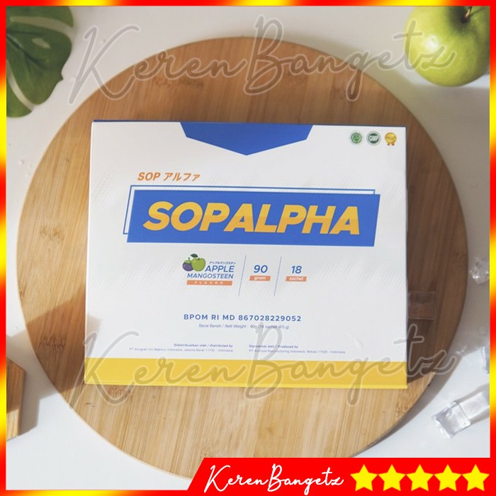 [Ready Stock] SOPALPHA BIOBOOST ORIGINAL Suplemen Sop Alpha Termurah Terlaris Surabaya