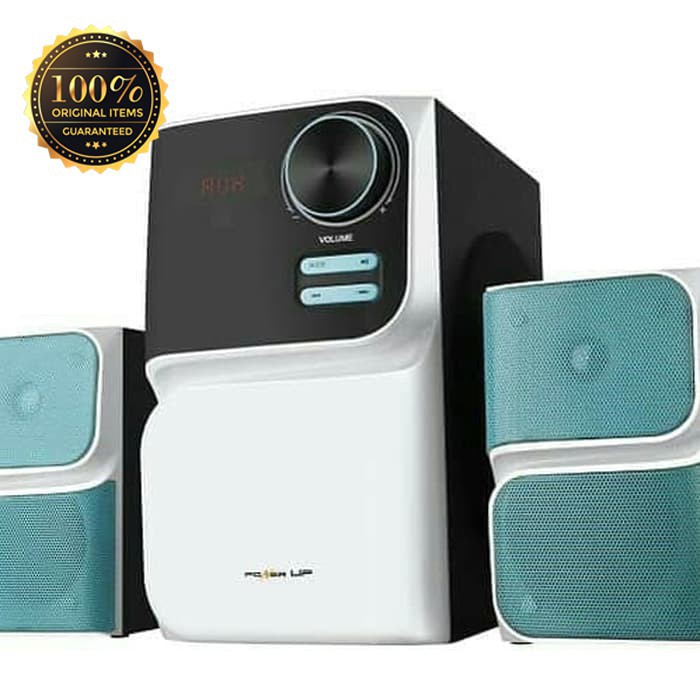 Speaker Power Up S07 Subwoofer - FM Radio Flashdisk Microsd Original Murah