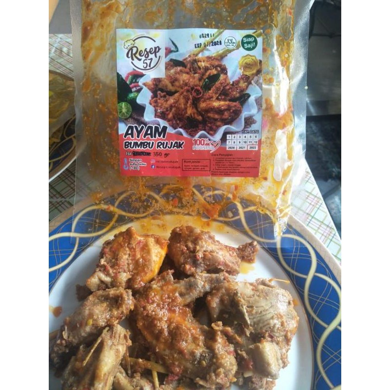 Ayam Bumbu Rujak Resep 57 khas Magelang