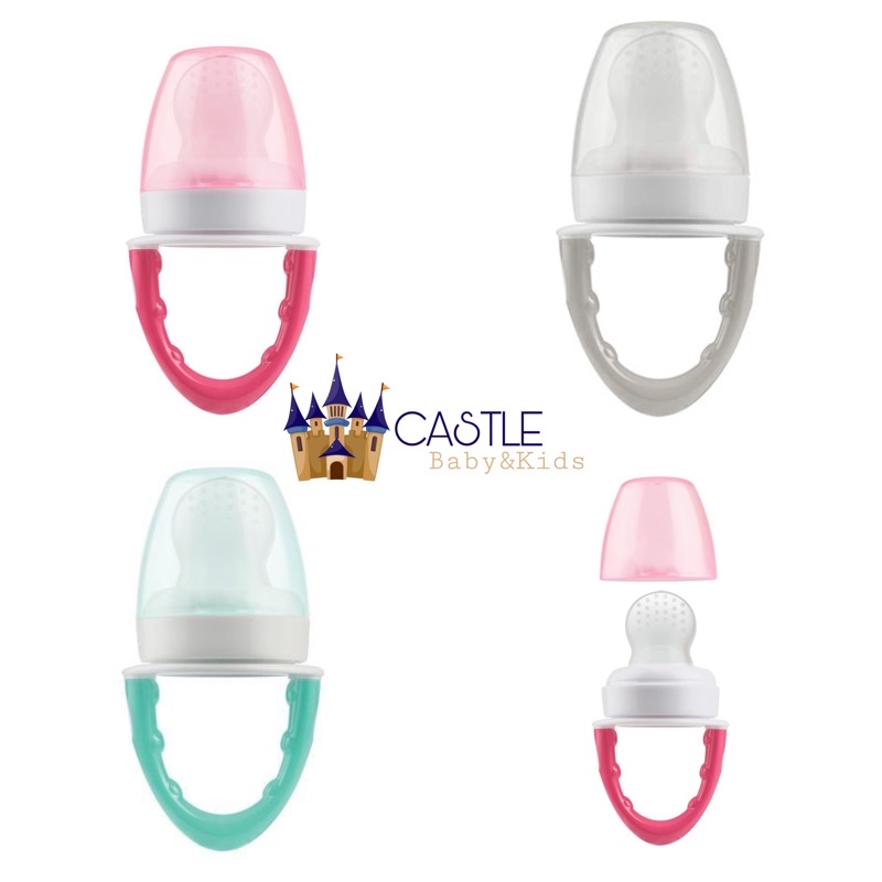 Castle - Dr.Browns Fresh Firsts Silicone Feeder 1 Pack / perlengkapan makan anak / Empeng Buah