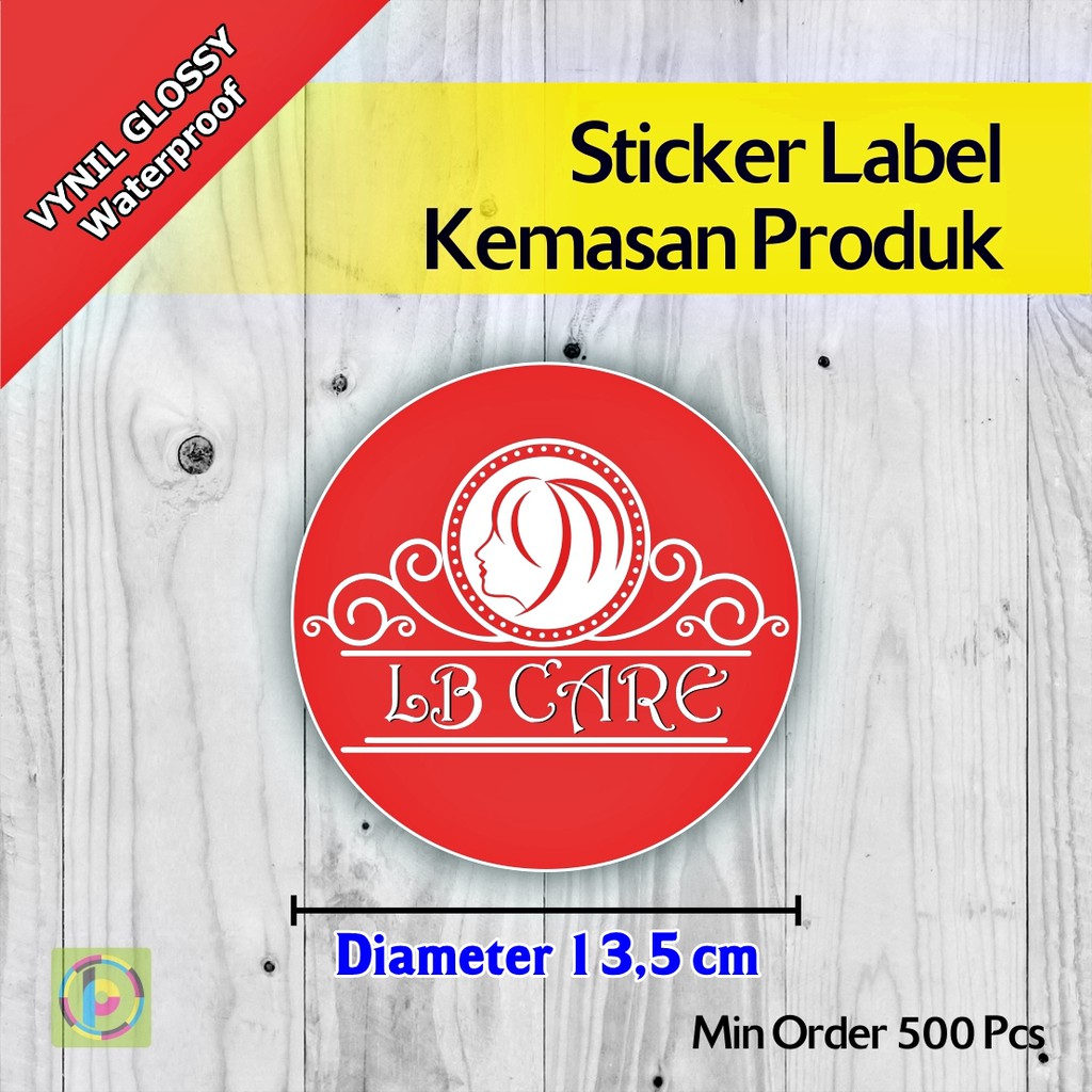 

Cetak Stiker Label Kemasan Produk | Vynil | Diameter 13,5 cm